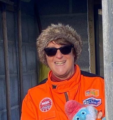 Karen as a Race Marshal